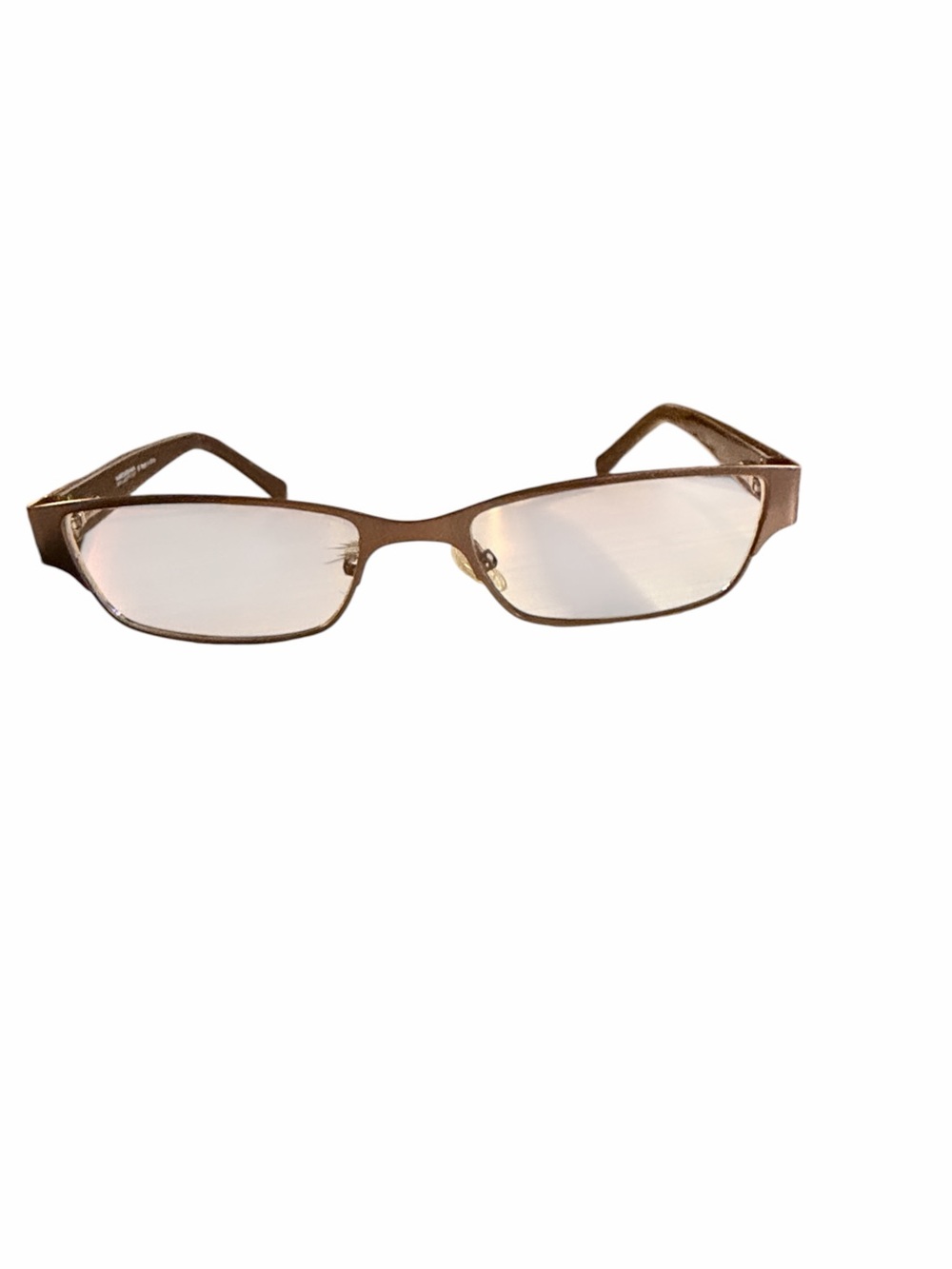 Kim Kadashian  Brown & gold animal print reading glasses like new